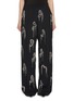 Main View - Click To Enlarge - DRIES VAN NOTEN - Dangling Strass Wide Leg Trousers