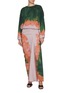 Figure View - Click To Enlarge - DRIES VAN NOTEN - Inkblot Print Maxi Sarong Skirt