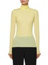 Main View - Click To Enlarge - DRIES VAN NOTEN - Turtleneck Sheer Second Skin Top