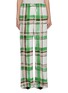 Main View - Click To Enlarge - DRIES VAN NOTEN - Elasticated Waist Windowpane Wide Leg Trousers