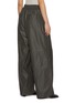 Back View - Click To Enlarge - YVES SALOMON - Drawstring Wide Leg Leather Trousers