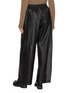 Back View - Click To Enlarge - YVES SALOMON - Drawstring Leather Pants