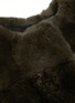 Detail View - Click To Enlarge - YVES SALOMON - Rex Rabbit Fur Kids' Gilet