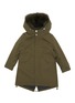 Main View - Click To Enlarge - YVES SALOMON - Fox Lined Cotton Parka