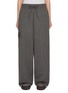 Main View - Click To Enlarge - YVES SALOMON - Flannel Cargo Trousers