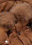 Detail View - Click To Enlarge - YVES SALOMON - Fox Fur Hooded Kids' Puffer Jacket