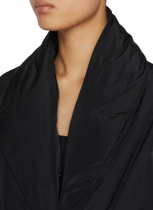 Detail View - Click To Enlarge - YVES SALOMON - Detachable Collar Puffer Jacket