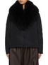 Main View - Click To Enlarge - YVES SALOMON - Detachable Collar Puffer Jacket