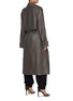 Back View - Click To Enlarge - YVES SALOMON - Leather Trench Coat