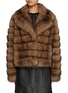 Main View - Click To Enlarge - YVES SALOMON - Sable Fur Jacket