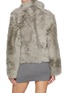 Back View - Click To Enlarge - YVES SALOMON - Reversible Draped Shearling Jacket