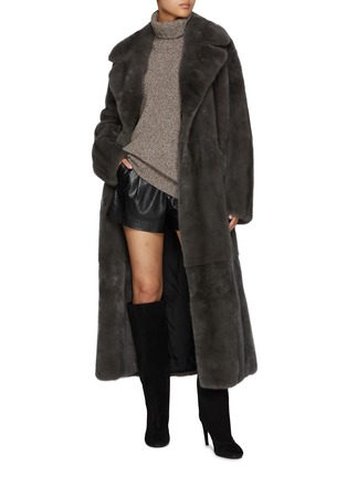 YVES SALOMON | Mink Fur Trench Coat