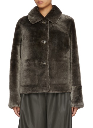 Main View - Click To Enlarge - YVES SALOMON - Shearling Jacket