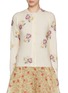 Main View - Click To Enlarge - PRADA - Floral Print Cardigan