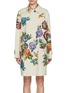 Main View - Click To Enlarge - PRADA - Floral Print Trench Coat