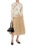 Figure View - Click To Enlarge - PRADA - Floral Print Skirt