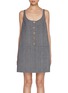 Main View - Click To Enlarge - PRADA - Waistcoat Back Wool Dress