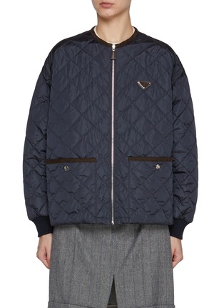 Main View - Click To Enlarge - PRADA - Quilted Padded Jacket