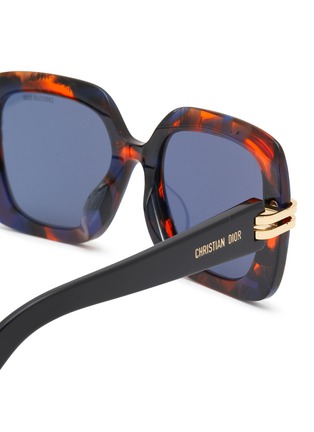 Detail View - Click To Enlarge - DIOR - CDior S2F Acetate Square Sunglasses