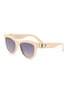 Main View - Click To Enlarge - DIOR - 30Montaigne B4I Acetate Butterfly Sunglasses