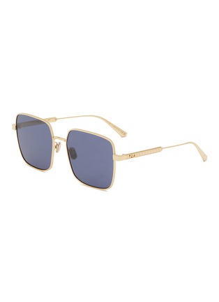 Main View - Click To Enlarge - DIOR - Metal Diorcannage Square Sunglasses