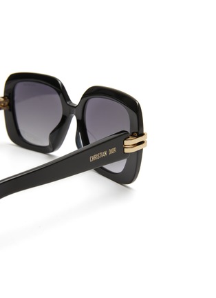 Detail View - Click To Enlarge - DIOR - CDior S2F Acetate Square Sunglasses