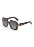 Main View - Click To Enlarge - DIOR - CDior S2F Acetate Square Sunglasses