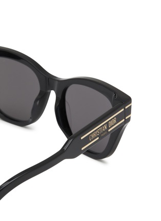 Detail View - Click To Enlarge - DIOR - Diorsignature B4I Acetate Butterfly Sunglasses