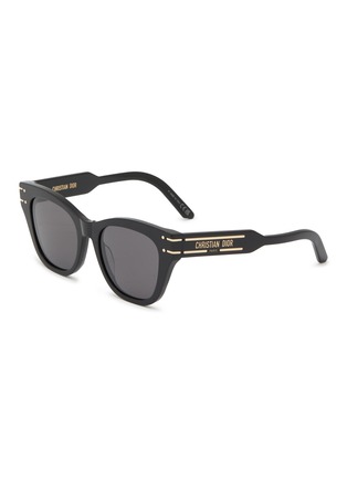 Main View - Click To Enlarge - DIOR - Diorsignature B4I Acetate Butterfly Sunglasses