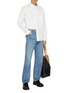 Figure View - Click To Enlarge - LOEWE - Embroidered Anagram Pocket Cotton Shirt