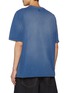 Back View - Click To Enlarge - LOEWE - Contrast Rolled Sleeves Cotton T-Shirt