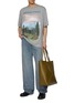 Figure View - Click To Enlarge - LOEWE - Brook Pines Nature Relaxed Cotton T-Shirt