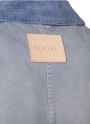  - LOEWE - Patch Pocket Button Up Cotton Workwear Jacket