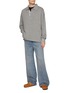 Figure View - Click To Enlarge - LOEWE - Polo Cotton Cashmere Sweatshirt