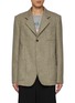 Main View - Click To Enlarge - LOEWE - Single Breasted Patch Pocket Wool Blazer