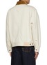 Back View - Click To Enlarge - LOEWE - Contrast Collar Zipup Cotton Denim Jacket