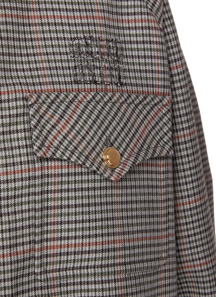  - MIU MIU - Prince Des Galles Pocket Virgin Wool Blouson Jacket