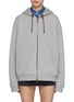 Main View - Click To Enlarge - MIU MIU - Rope Cord Cotton Hoodie