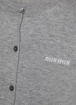  - MIU MIU - Cashmere Silk Knit Cardigan