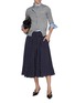 Figure View - Click To Enlarge - MIU MIU - Cashmere Silk Knit Cardigan