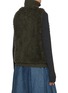 Back View - Click To Enlarge - YVES SALOMON - Curly Lamb Wool Gilet