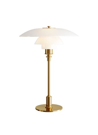 Main View - Click To Enlarge - LOUIS POULSEN - PH 3½-2½ Glass Table Lamp — Brass