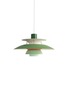 Main View - Click To Enlarge - LOUIS POULSEN - PH 5 Pendant — Hues of Green