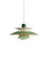 Main View - Click To Enlarge - LOUIS POULSEN - PH 5 Mini Pendant — Hues of Green