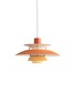 Main View - Click To Enlarge - LOUIS POULSEN - PH 5 Mini Pendant — Hues of Orange