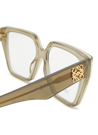 Detail View - Click To Enlarge - LOEWE - Square Acetate Glasses