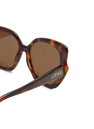 Detail View - Click To Enlarge - LOEWE - Acetate Slim Square Sunglasses