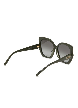 Figure View - Click To Enlarge - LOEWE - Acetate Slim Square Sunglasses