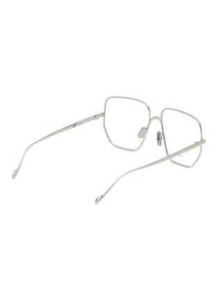 Figure View - Click To Enlarge - LOEWE - Refined Metal Geometric Glasses