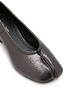 Detail View - Click To Enlarge - MAISON MARGIELA - Tabi Broken Mirror New Leather Ballerinas Flats